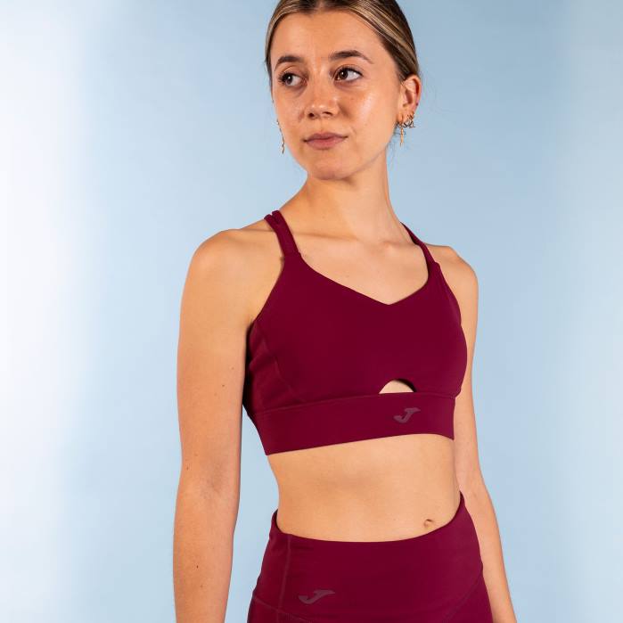 hr Joma jezgra sportskog grudnjaka tamnocrvena 6FVN1822 žene