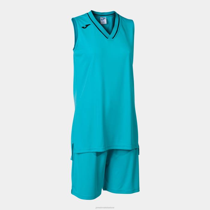 hr Joma set Atlanta fluorescentno tirkizno crna 6FVN2297 žene