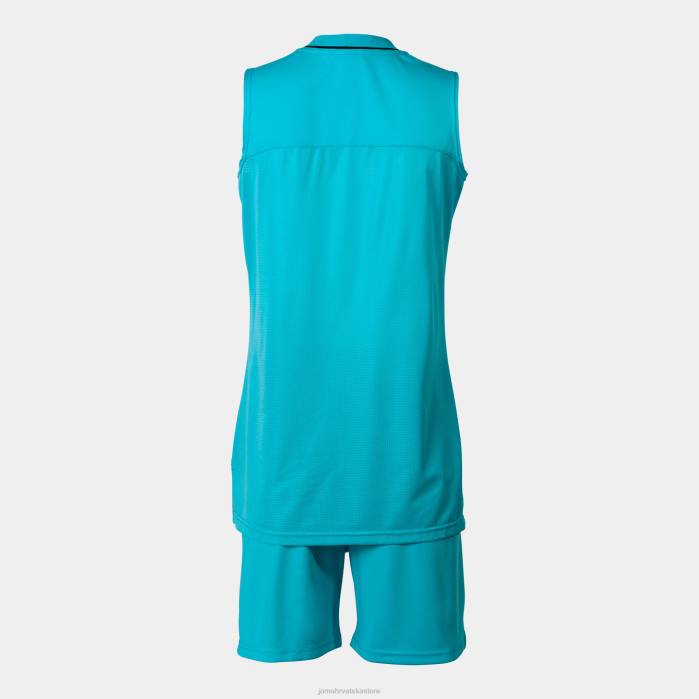 hr Joma set Atlanta fluorescentno tirkizno crna 6FVN2297 žene